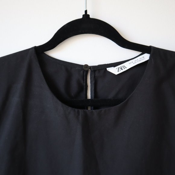 Zara Black Maxi Dress, Size Small - Picture 7 of 16